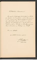 k.k. naturhistorisches Hofmuseum, Intendanzakten 1885-1896 (Hauer), Aktenzahl Z.222/1893, Seite 9
